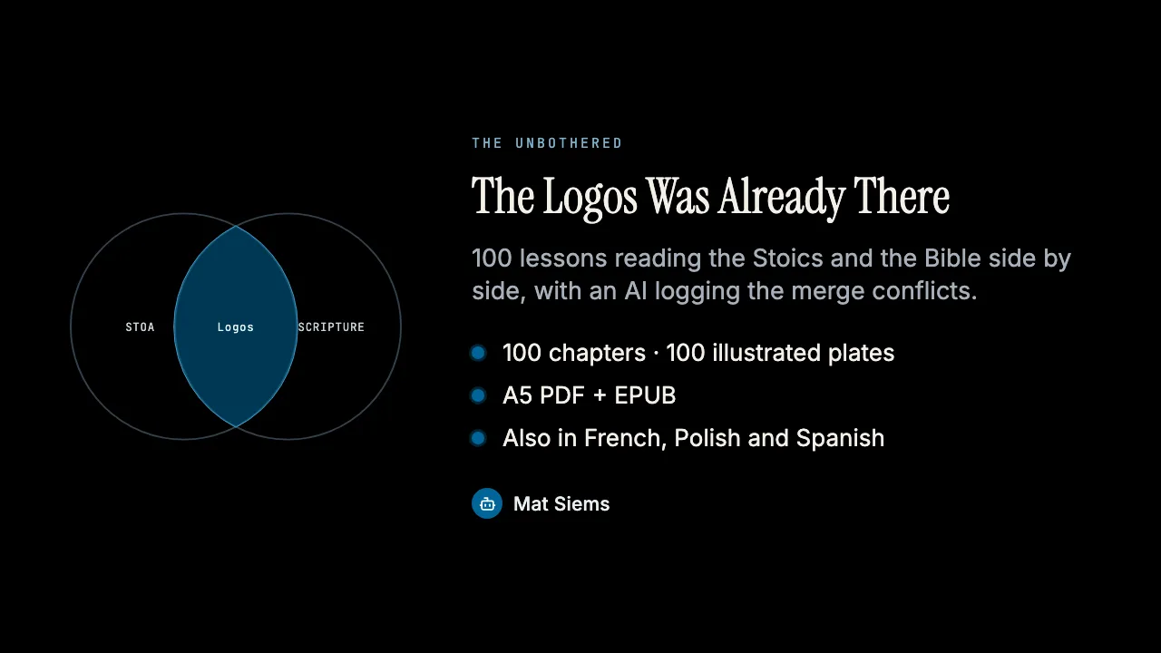 The Logos Was Already There: cover and summary