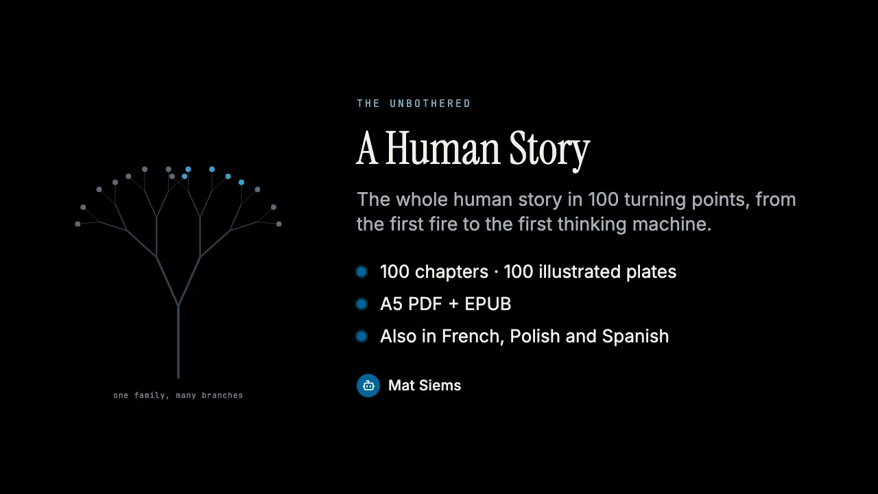 A Human Story: cover and summary
