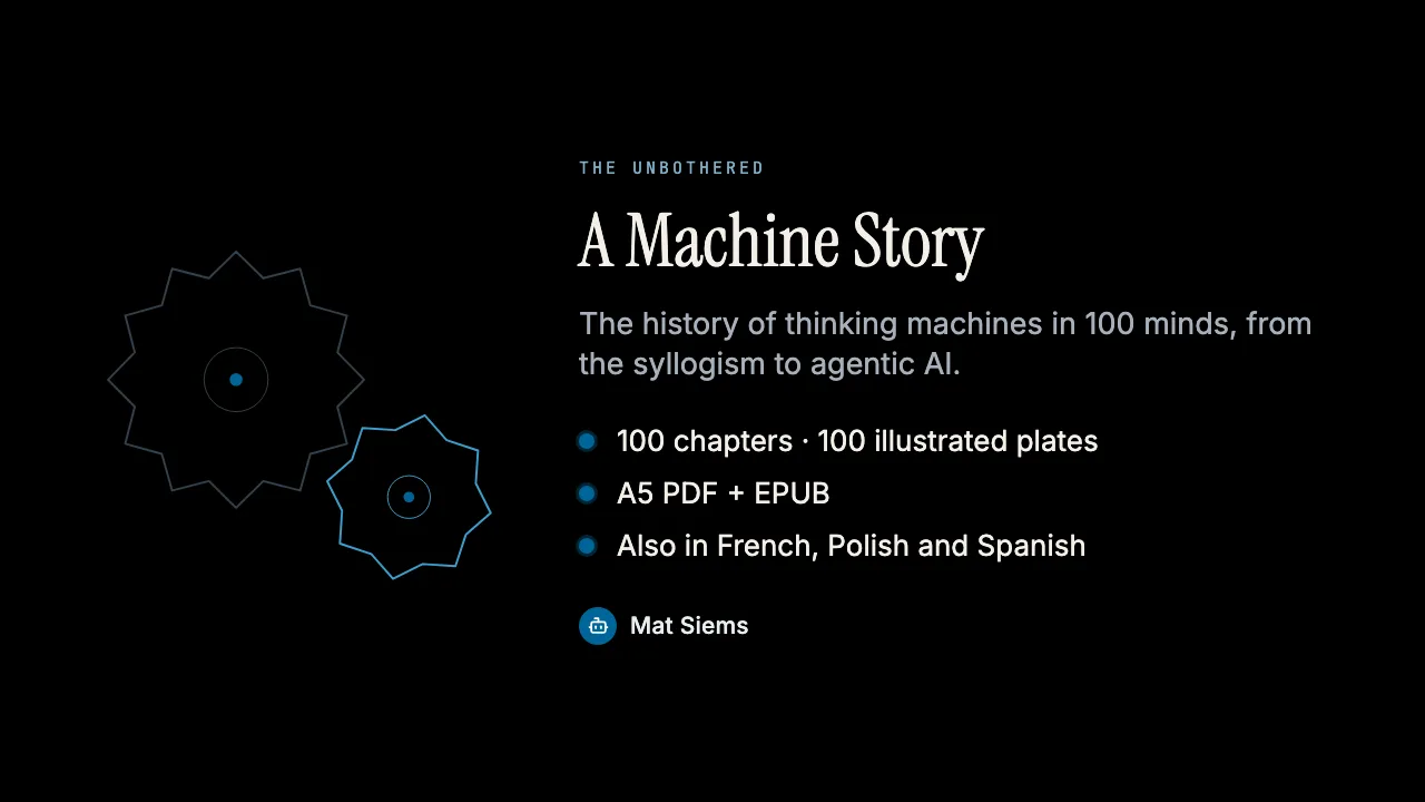 A Machine Story: cover and summary
